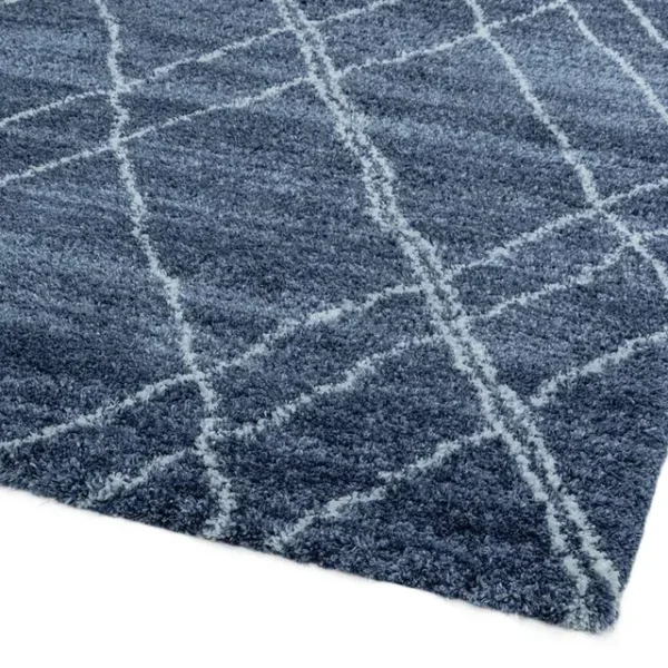 Alto AL01 Blue Cream Moroccan Rug