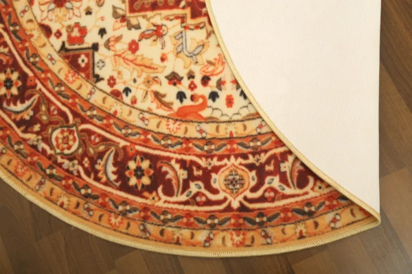 Multi Color Geometric Print Rug