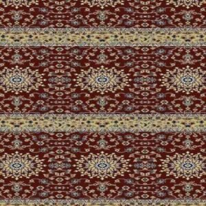 Red patterned mosque prayer carpet