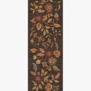 Anonna Dark Wood Flatwoven Rug