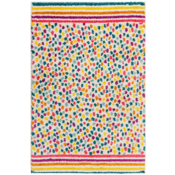 Rainbow Spot Berber Rug