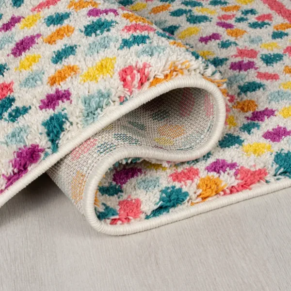 Rainbow Spot Berber Rug