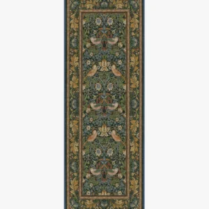 Strawberry Thief Indigo Flatwoven Rug