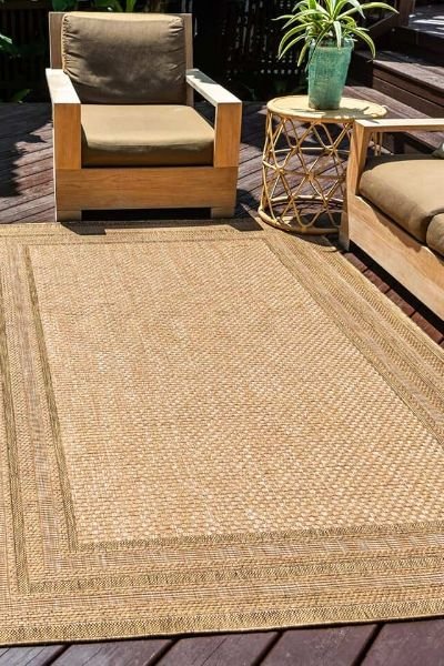 Outdoor sisal carpet