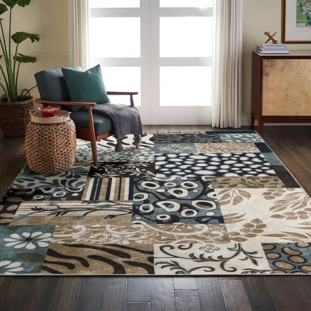 Stylish Sisal Patchwork Rugs in UAE – Natural & Durable