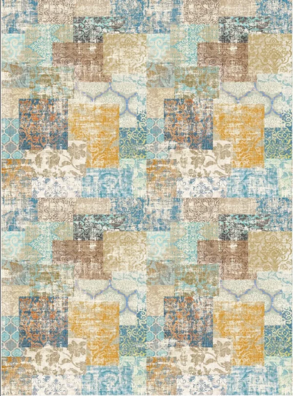 Wilton rug - Carthage (blue multi)