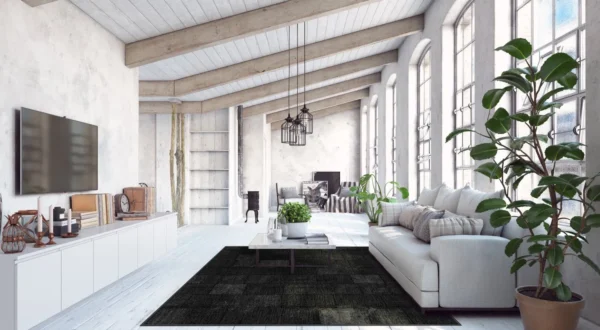 Wilton rug - Karaman (black)