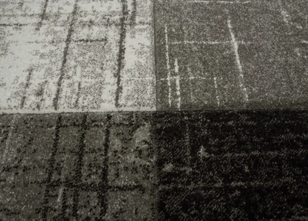 Wilton rug - London Square (black)
