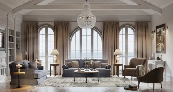Wilton rug - Villani (cream silver)